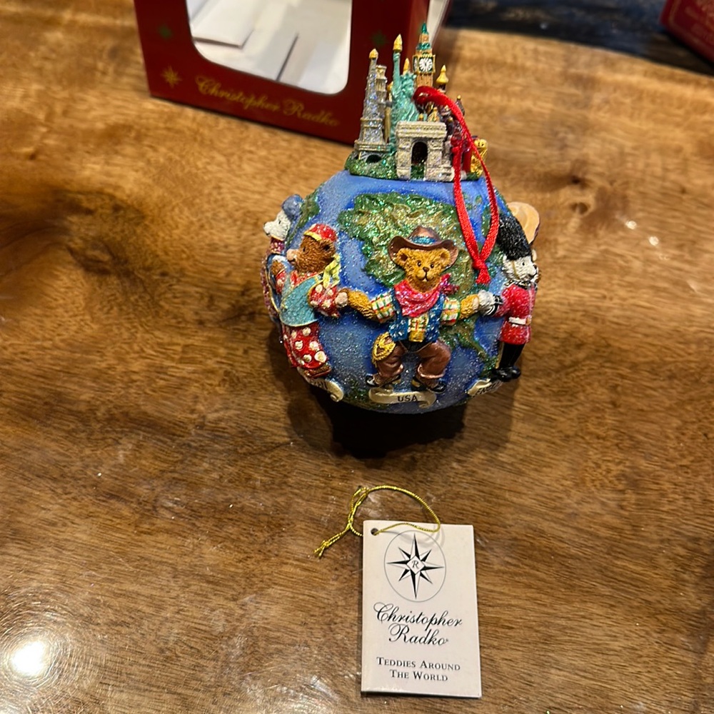 Teddies from Around the World - Christopher Radko
